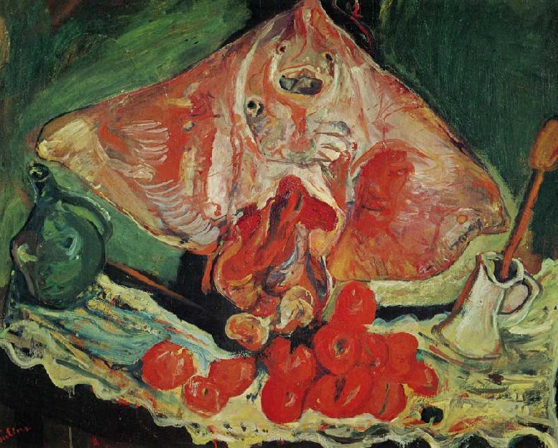 Chaim Soutine Nature Morte a la Raie